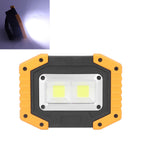 COB Work Light USB Rechargeable IP66 Waterproof Portable Work Light with Rotating Bracket for Car Maintenance Camping