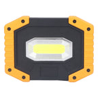 COB Work Light USB Charging Portable Floodlight Waterproof Emergency Portable Light with 180 Degree Rotating Bracket