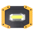 COB Work Light USB Charging Portable Floodlight Waterproof Emergency Portable Light with 180 Degree Rotating Bracket