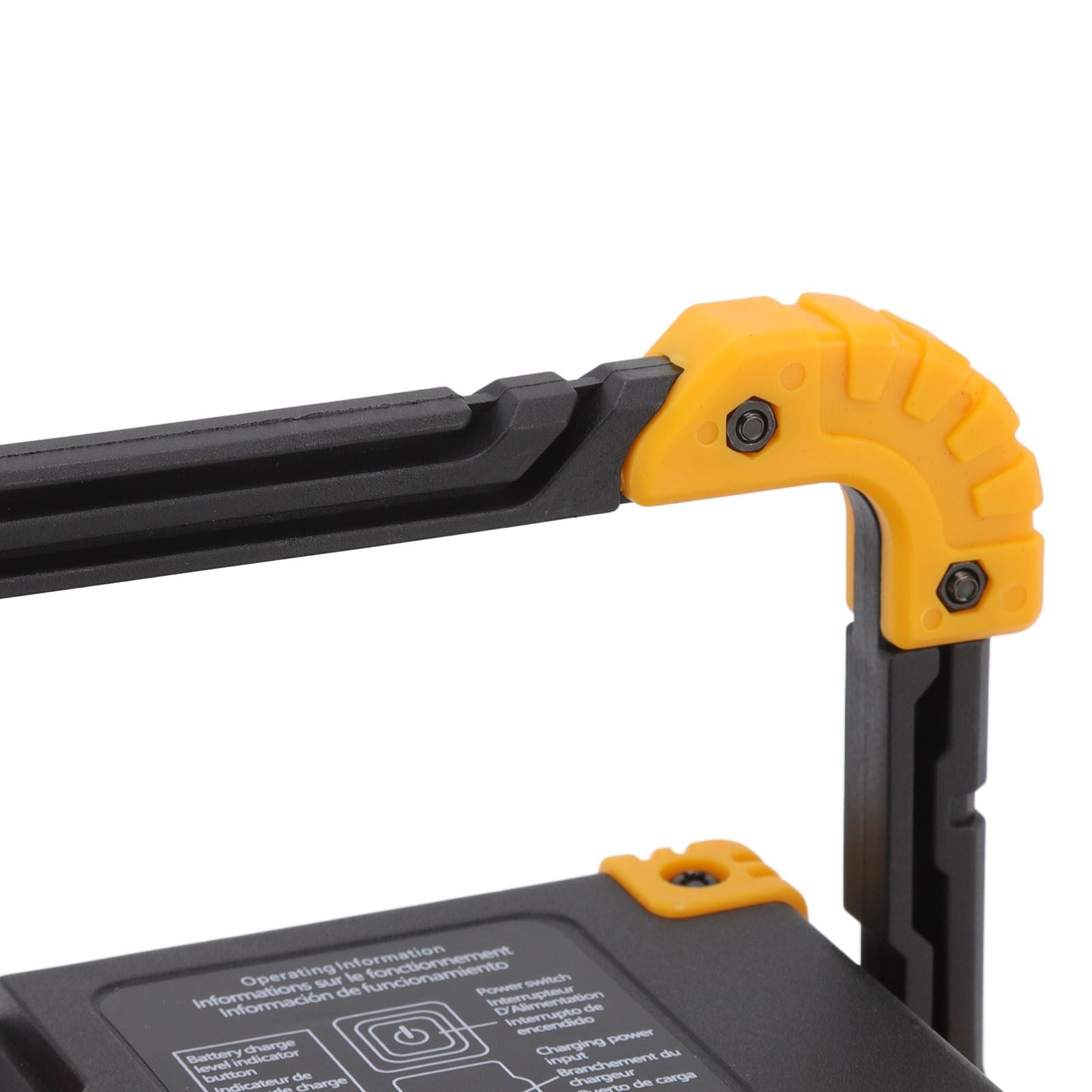 COB Work Light Waterproof USB Charging Portable COB Floodlight with 180 Degree Rotatable Stand for Camping Emergency