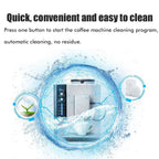 50PCS Coffee Machines Cleaner Tablets Cleaning Tablets for Automatic Coffee Machines
