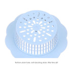 Flower Shape Drain Filter Plastic Sink Lid Sink Hair Strainer for Kitchen Bathroom