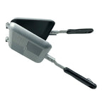 Aluminum Double Sided Frying Pan Dual Sided Sandwich Maker Pan with Handles Nonstick Griddle Pan Toast Pan