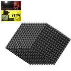 12Pcs Acoustic Foam Panels Acoustic Foam Sound Absorption Pyramid Studio Treatment Wall Panels