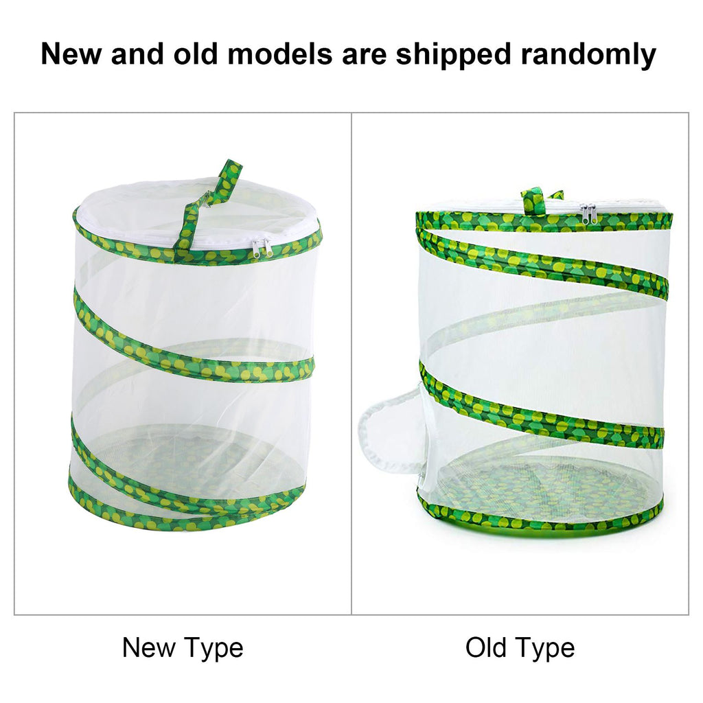 Net Insect Butterfly Habitat Cage Collapsible Insect Housing Enclosure Breeding Cages