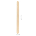 400Pcs Popsicle Sticks Wooden Ice Cream Sticks Great Bulk Sticks for DIY Craft