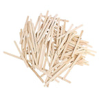 400Pcs Popsicle Sticks Wooden Ice Cream Sticks Great Bulk Sticks for DIY Craft