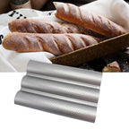 Non Stick Perforated French Bread Pan Bakeware Toast Cooking Bake Mold Home Bread Baking Mold