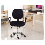 2 Pcs Universal Computer Office Chair Backrest Cover Protective Stretchable Rotating Drafting Chair Slipcover