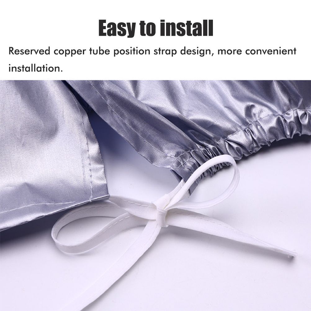 Air Conditioner Covers for Winter Outside Sunproof Dustproof Air Conditioner Cover for Freeze Protection Durable Water Resistant