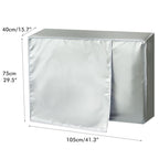 Air Conditioner Covers for Winter Outside Sunproof Dustproof Air Conditioner Cover for Freeze Protection Durable Water Resistant