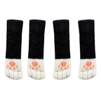 16Pcs Chair Covers Cat Paw Chair Covers Chair Leg Covers Cute Cat Foot Shaped Furniture Feet Covers Chair Leg Floor Protectors