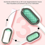Pet Brush Grooming Comb Soft Bristles Pet Grooming Brush for Massage and Removal of Loose Hair Tangled Hair