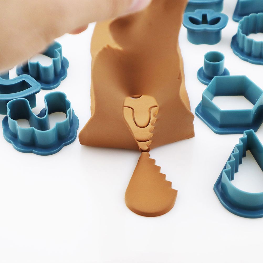 142 Pcs Polymer Clay Cutters Set Clay Earring Cutters with Earrings Accessories for Polymer Clay Jewelry Making
