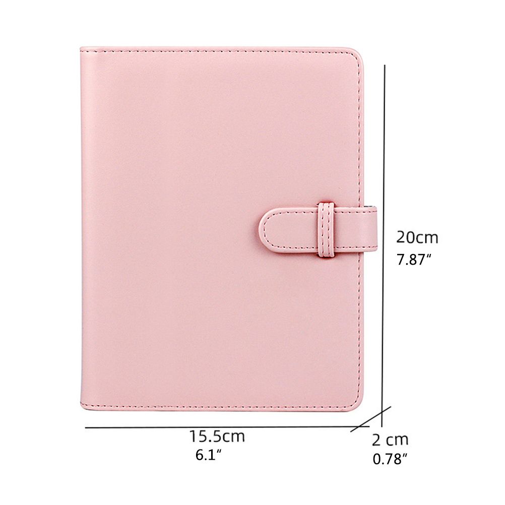 Retro Photo Album 128 Photos Pocket Album PU Cover Picture Album Photo Album Birthday Wedding Gift