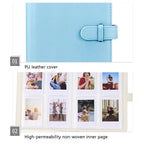 Retro Photo Album 128 Photos Pocket Album PU Cover Picture Album Photo Album Birthday Wedding Gift
