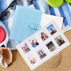 Retro Photo Album 128 Photos Pocket Album PU Cover Picture Album Photo Album Birthday Wedding Gift