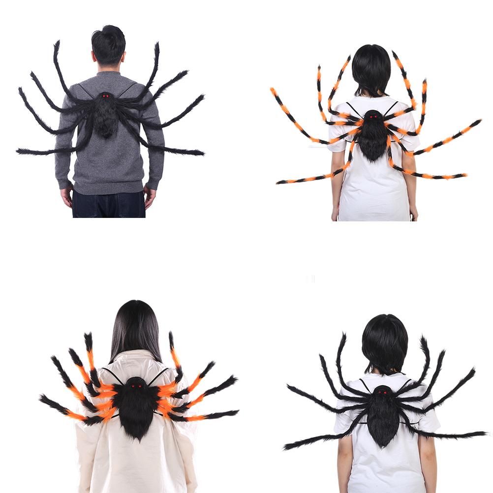 Halloween Giant Spider Backpack Spider Halloween Costume Indoor Outdoor Yard Party Halloween Decor