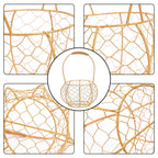 Metal Wire Lantern Basket Wedding Gift Basket Wedding Candy Box