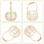 Metal Wire Lantern Basket Wedding Gift Basket Wedding Candy Box