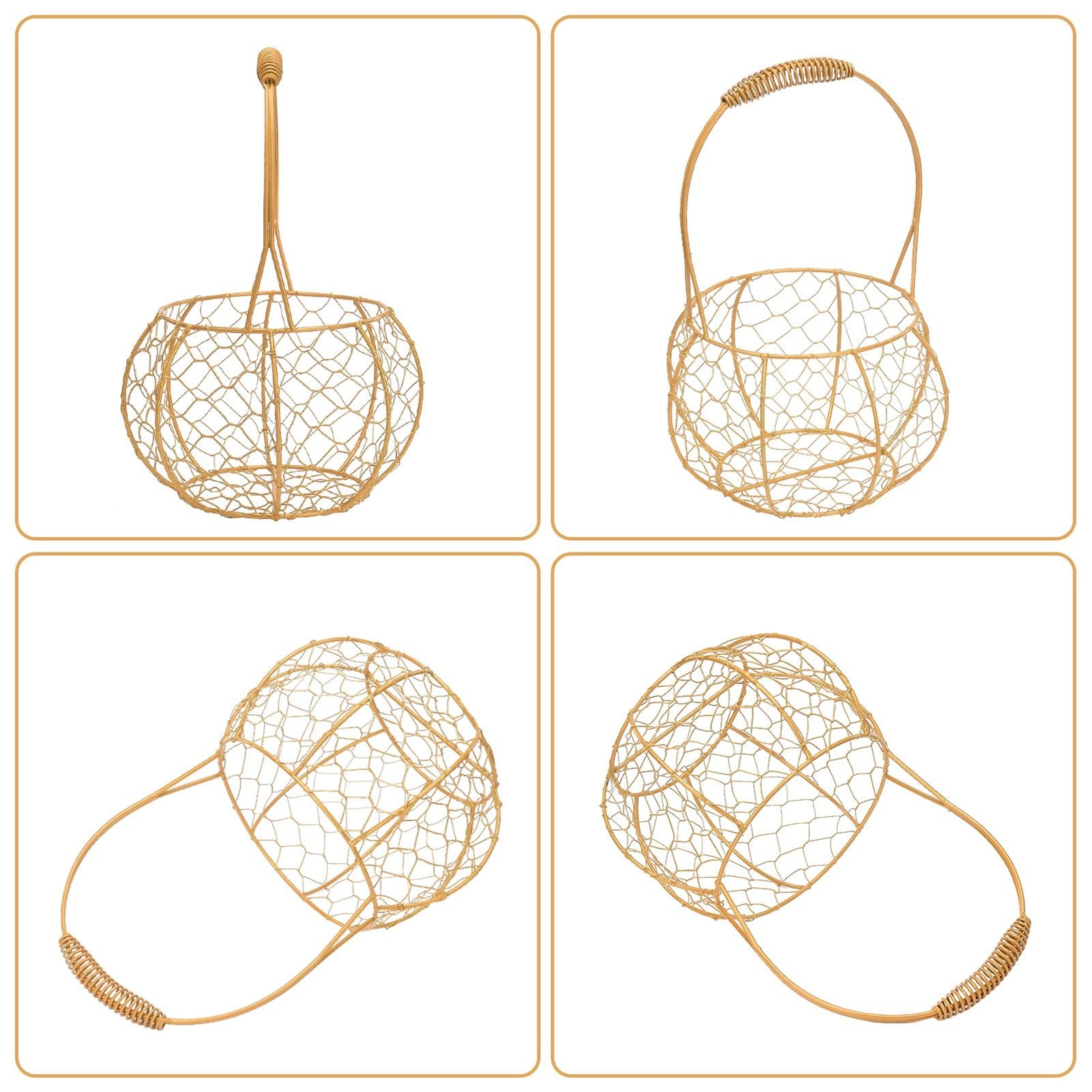 Metal Wire Lantern Basket Wedding Gift Basket Wedding Candy Box