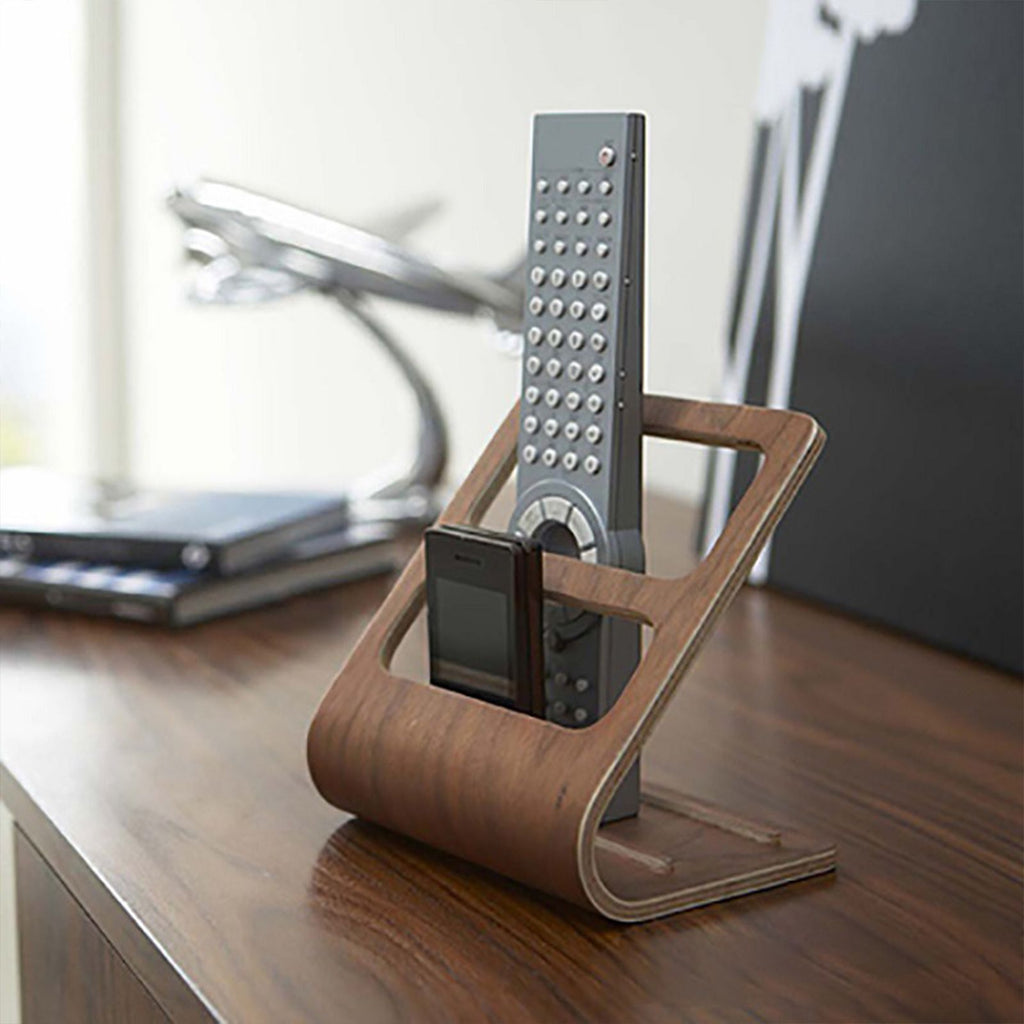 Table Storage Rack Simple Living Room Multi Functional Remote Control Rack Curved Wooden Support