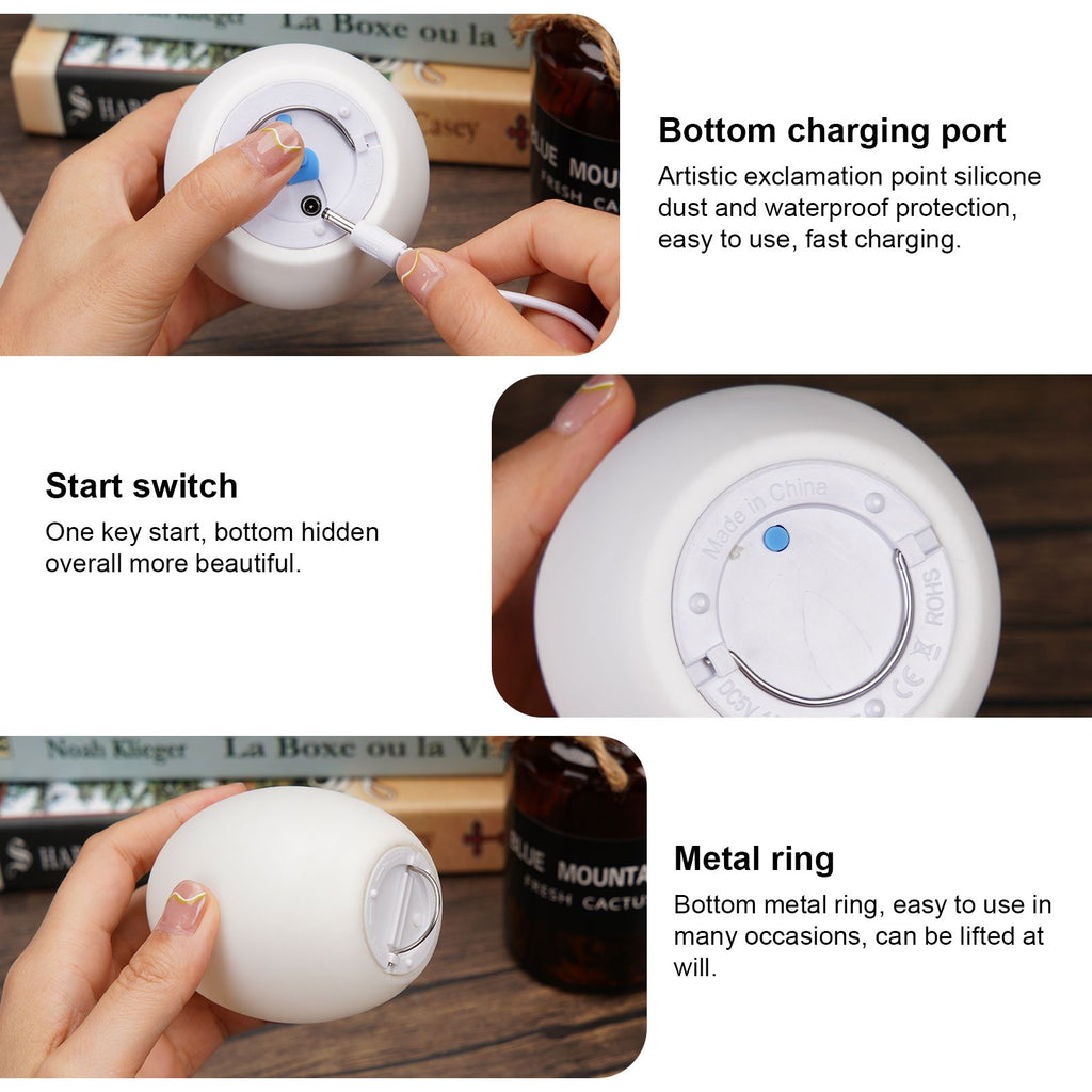 LED Egg Lamp Sturdy Waterproof Easy to Use Remote Control LED Light for Home Party