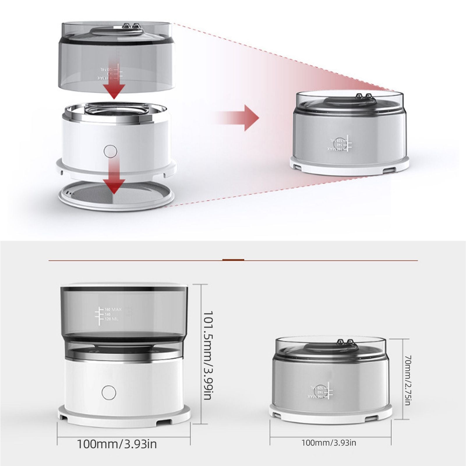 Mini Coffee Machine Outdoor Travel Camping Portable Manual Drip Coffee Maker