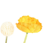 Artificial Gold Flower Bouquet 36cm Fake Gold Flower Bouquet