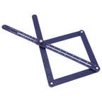 Corner Angle Finder Plastic Multifunctional Adjustable Precise Angle Protractor for Carpentry Measurement