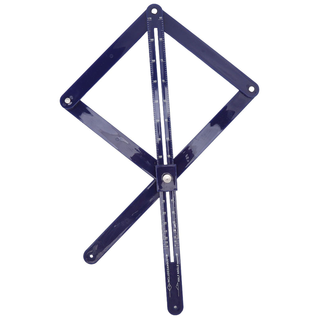 Corner Angle Finder Plastic Multifunctional Adjustable Precise Angle Protractor for Carpentry Measurement