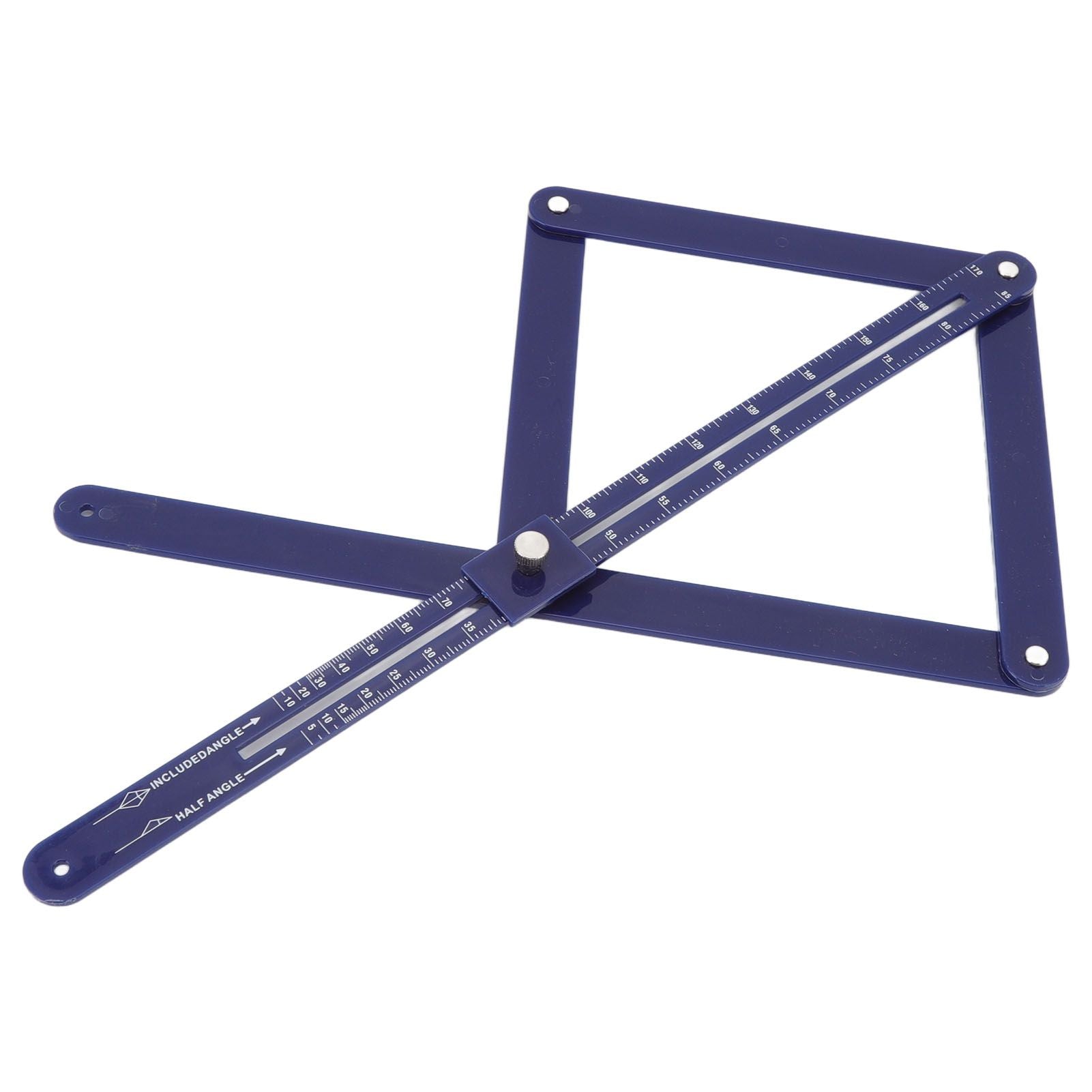Corner Angle Finder Plastic Multifunctional Adjustable Precise Angle Protractor for Carpentry Measurement