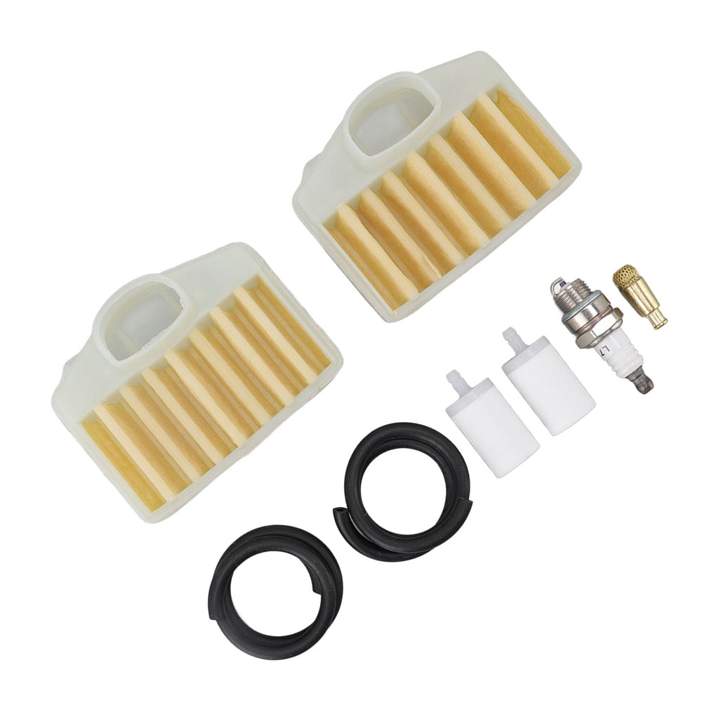 Chainsaw Air Filter Kit Professional Chainsaw Air Filter Spark Plug Set for Husqvarna 362 365 371 372 372XP Chainsaws