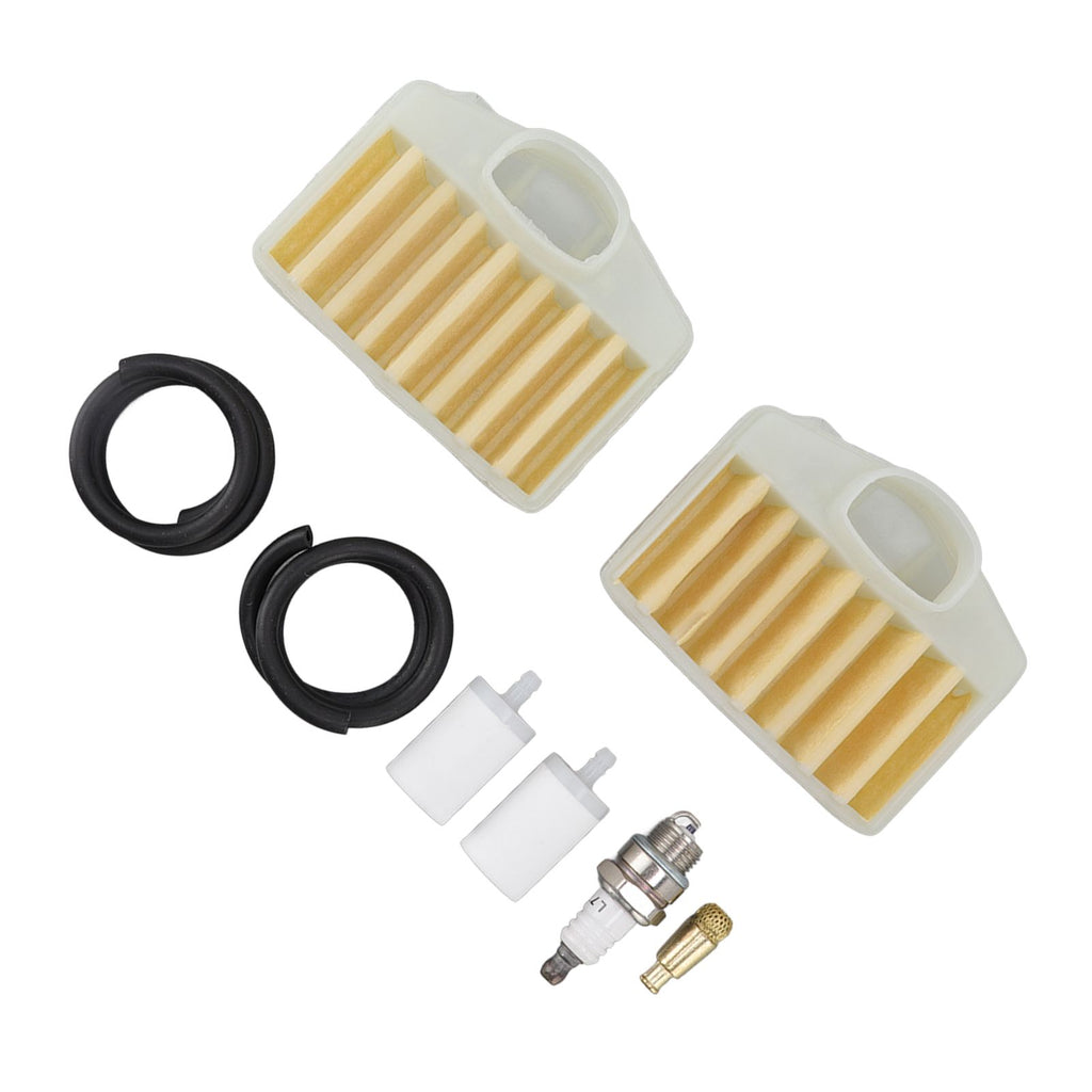 Chainsaw Air Filter Kit Professional Chainsaw Air Filter Spark Plug Set for Husqvarna 362 365 371 372 372XP Chainsaws