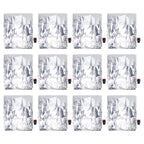 12PCS Water Storage Container Foldable Heat Preservation Emergency Water Bag with Tap for Camping