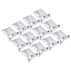 12PCS Water Storage Container Foldable Heat Preservation Emergency Water Bag with Tap for Camping