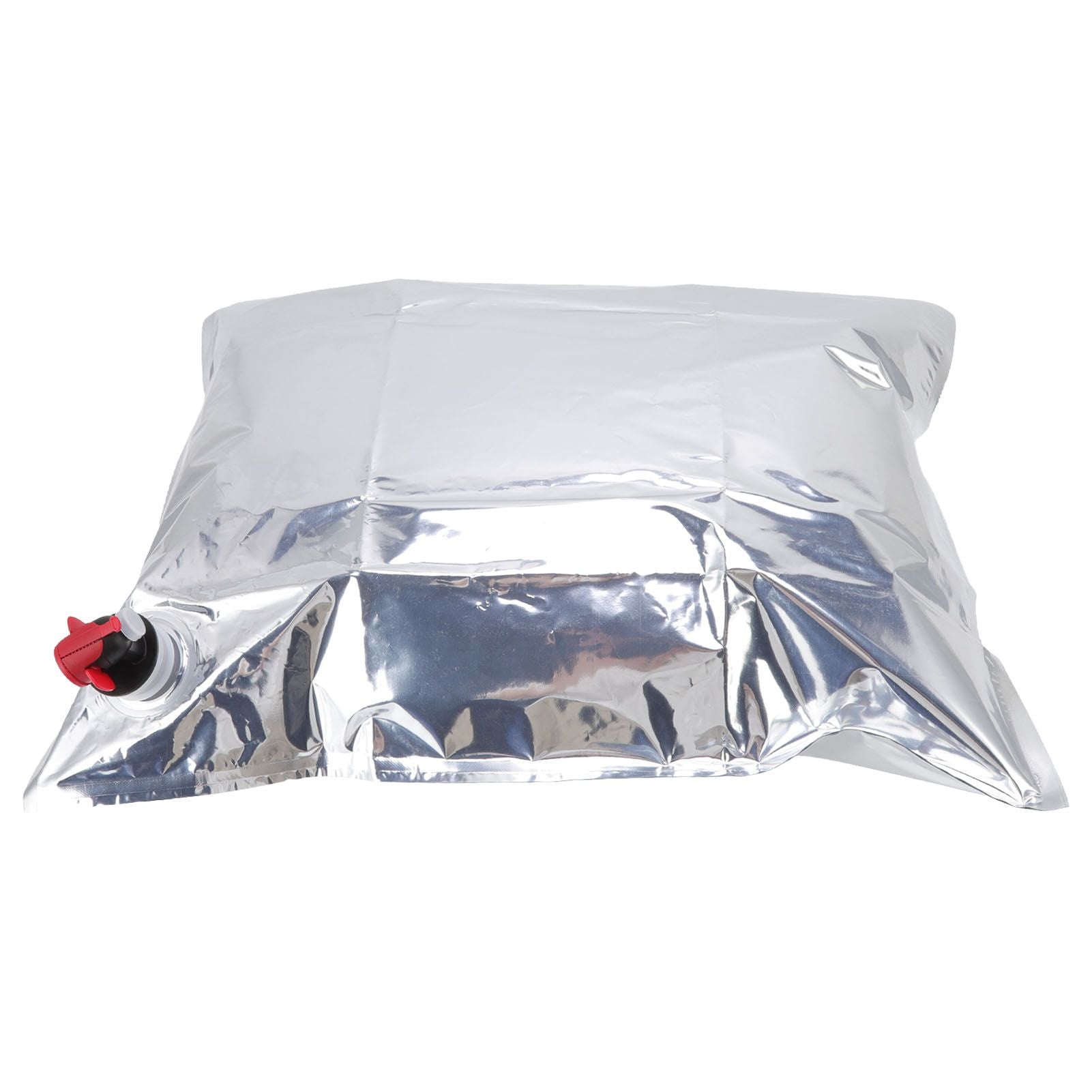 12PCS Water Storage Container Foldable Heat Preservation Emergency Water Bag with Tap for Camping