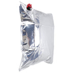 12PCS Water Storage Container Foldable Heat Preservation Emergency Water Bag with Tap for Camping