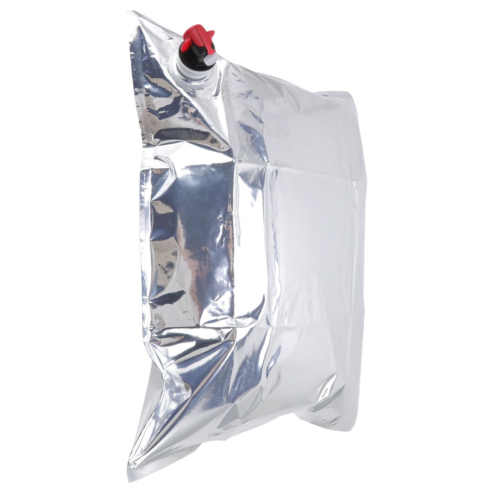 12PCS Water Storage Container Foldable Heat Preservation Emergency Water Bag with Tap for Camping