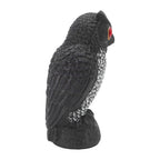 Owl Bird Deterrent Garden Plastic Red Eyes Owls to Keep Birds Away Fine Details Wear Resistant Owls to Keep Birds Away Cartoon Flaky Small Owl