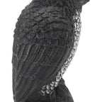 Owl Bird Deterrent Garden Plastic Red Eyes Owls to Keep Birds Away Fine Details Wear Resistant Owls to Keep Birds Away Cartoon Flaky Small Owl