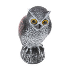 Owl Bird Deterrent Garden Plastic Owls to Keep Birds Away Waterproof Sunscreen Owl to Scare Birds Away Fake Owl for Birds