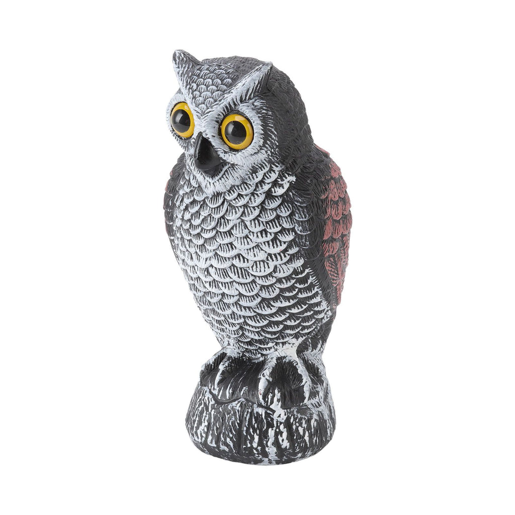 Owl Bird Deterrent Garden Plastic Owls to Keep Birds Away Waterproof Sunscreen Owl to Scare Birds Away Fake Owl for Birds