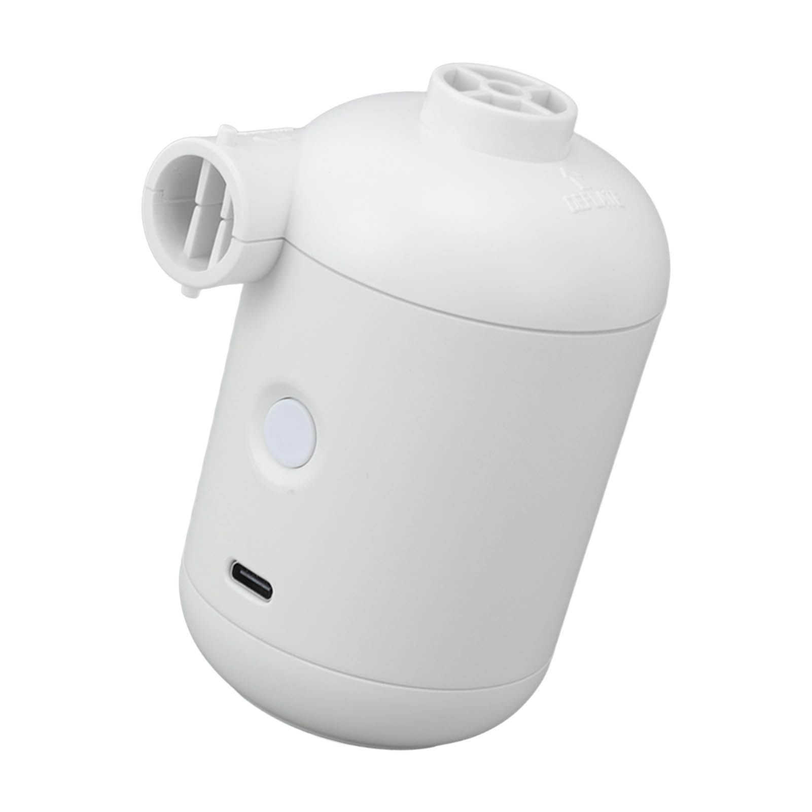Tiny Pump Fast Inflation Pumping Portable Mini Electric Air Pump with 4 Nozzles For Storage Bags Rubber Boats Swimming Rings