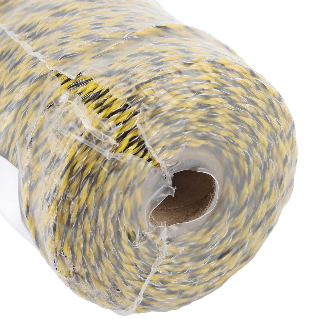 Electric Fence Polywire 6 Strand Stainless Steel 200M Poly Wire for Farm Protection MLD‑040C