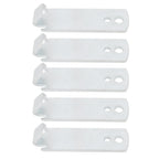 5Pcs Fence Wire Twist Tool for T Post Clips Steel Barb Fencing Agricultural Repair Hardware