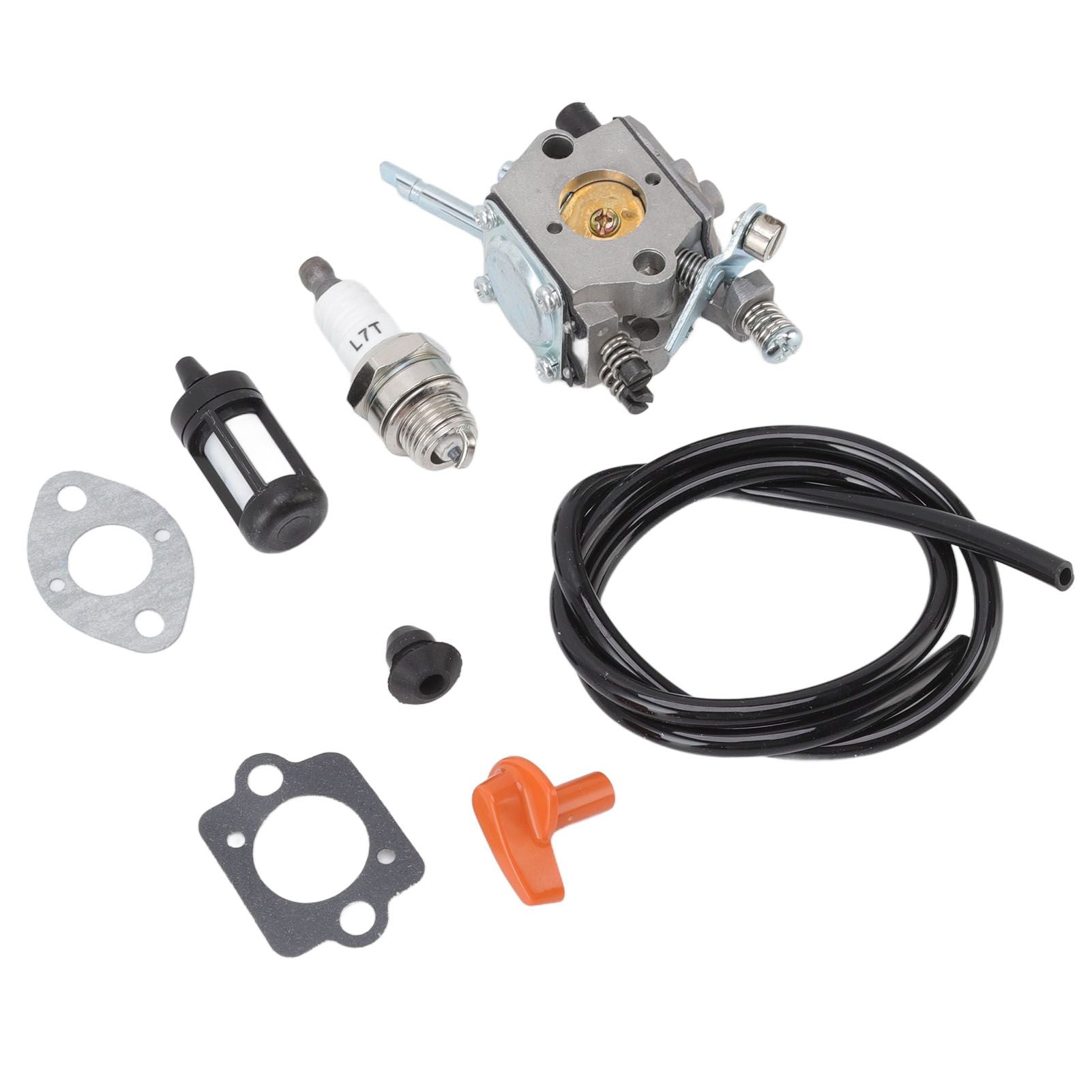 Trimmer Carburetor Replacement 4126 120 0600 Fuel Line Spark Plug and Filter Set for Stihl