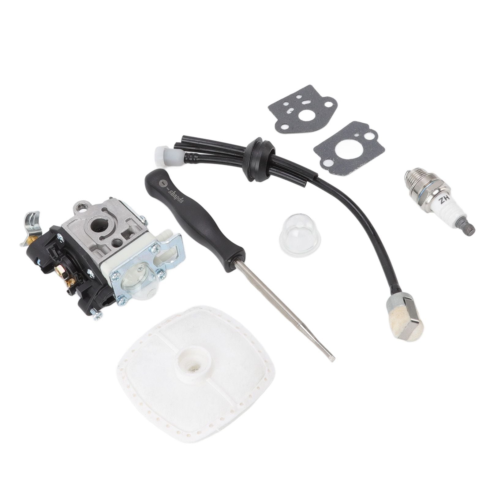 Leaf Blower Carburetor Kit Gasket Primer Bulb Cover Fuel Line Assembly Filter A021003660 for PB 250