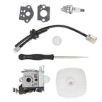 Leaf Blower Carburetor Kit Gasket Primer Bulb Cover Fuel Line Assembly Filter A021003660 for PB 250