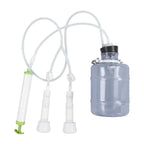 Manual Milking Machine 3000ml Effort Saving Operation Strong Durable PEC Portable Milking Kit for Home Milking Manual 3L for Cow